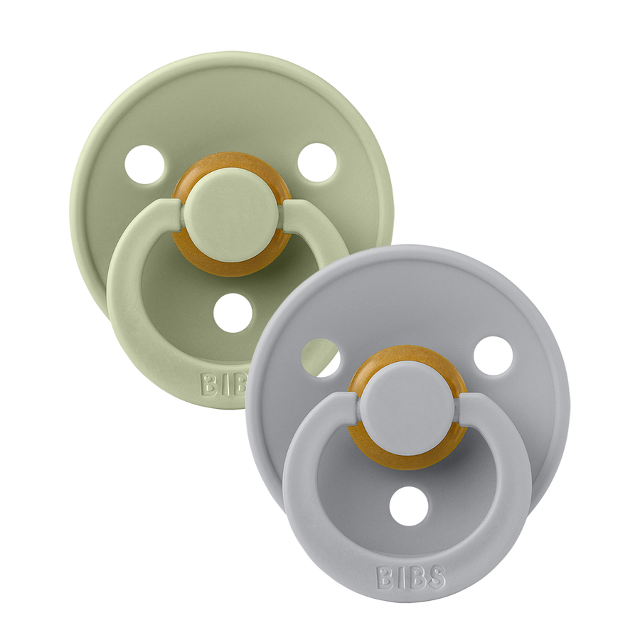 BIBS Pacifier 2 Pack - Original Size 1 - Various Colors