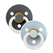 BIBS Pacifier 2 Pack - Original GLOW Size 3 - Various Colors