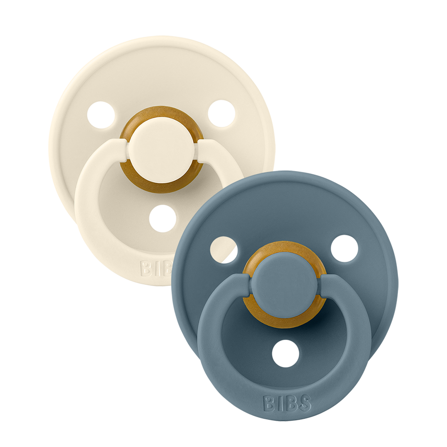 BIBS Pacifier 2 Pack - Original Size 1 - Various Colors