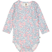 Cozy Me Long Sleeve Printed Bodysuit - Petit Flower