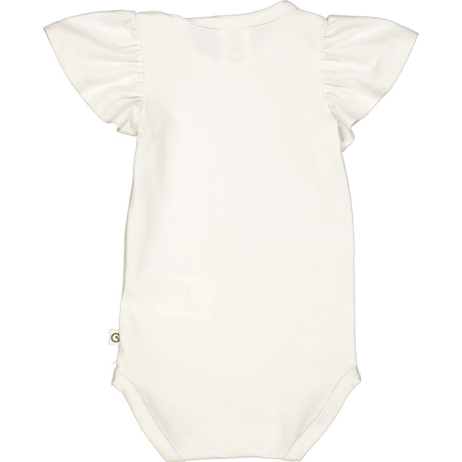 Cozy Me Frill Bodysuit - Balsam Cream