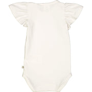Cozy Me Frill Bodysuit - Balsam Cream