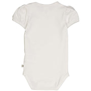 Cozy Me Frill Short Sleeve Bodysuit 2 Pack - Balsam Cream/Bubblegum