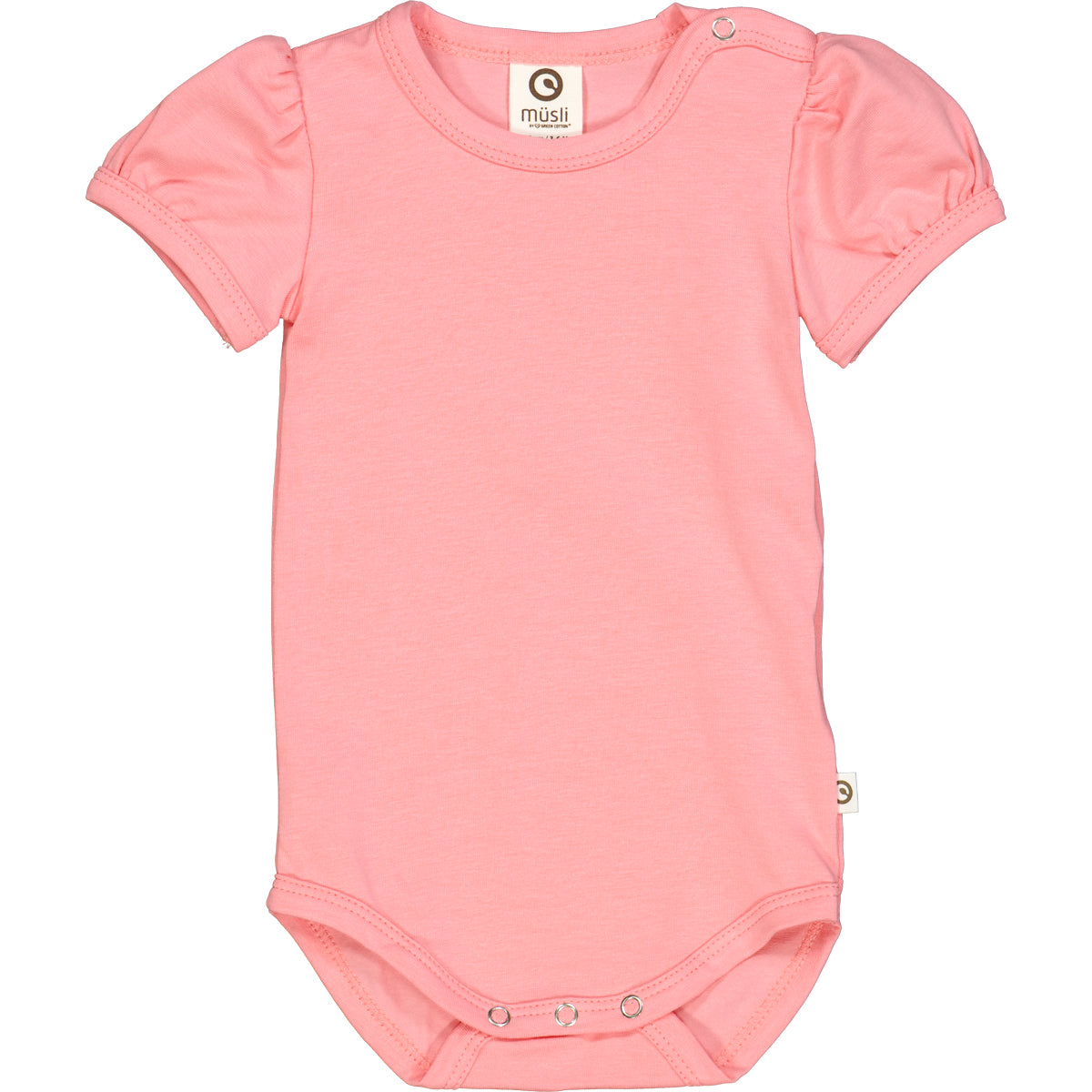 Cozy Me Frill Short Sleeve Bodysuit 2 Pack - Balsam Cream/Bubblegum