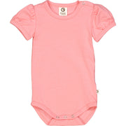 Cozy Me Frill Short Sleeve Bodysuit 2 Pack - Balsam Cream/Bubblegum