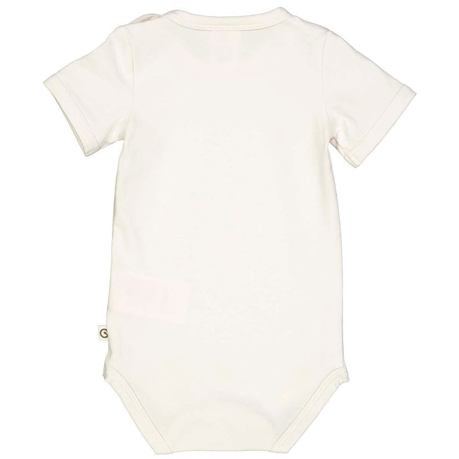 Cozy Me Short Sleeve Bodysuit - Balsam Cream