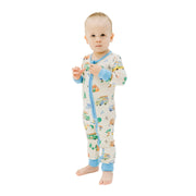Bamboo Zipper Romper - Friendly Camper