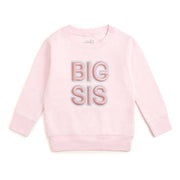 Big Sis Embroidered Patch Sweatshirt