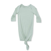 Knotted Gown and Hat - Milky Green
