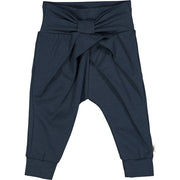 Cozy Me Bow Pants - Night Blue