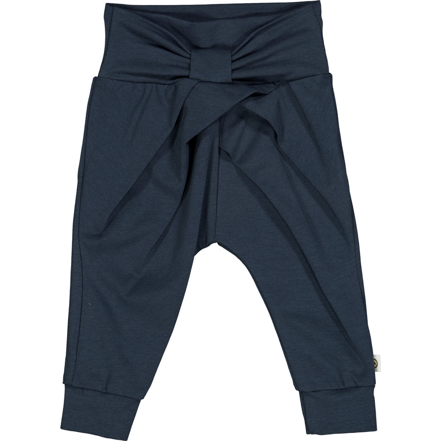Cozy Me Bow Pants - Night Blue
