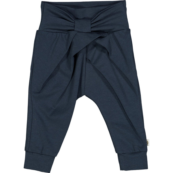 Cozy Me Bow Pants - Night Blue