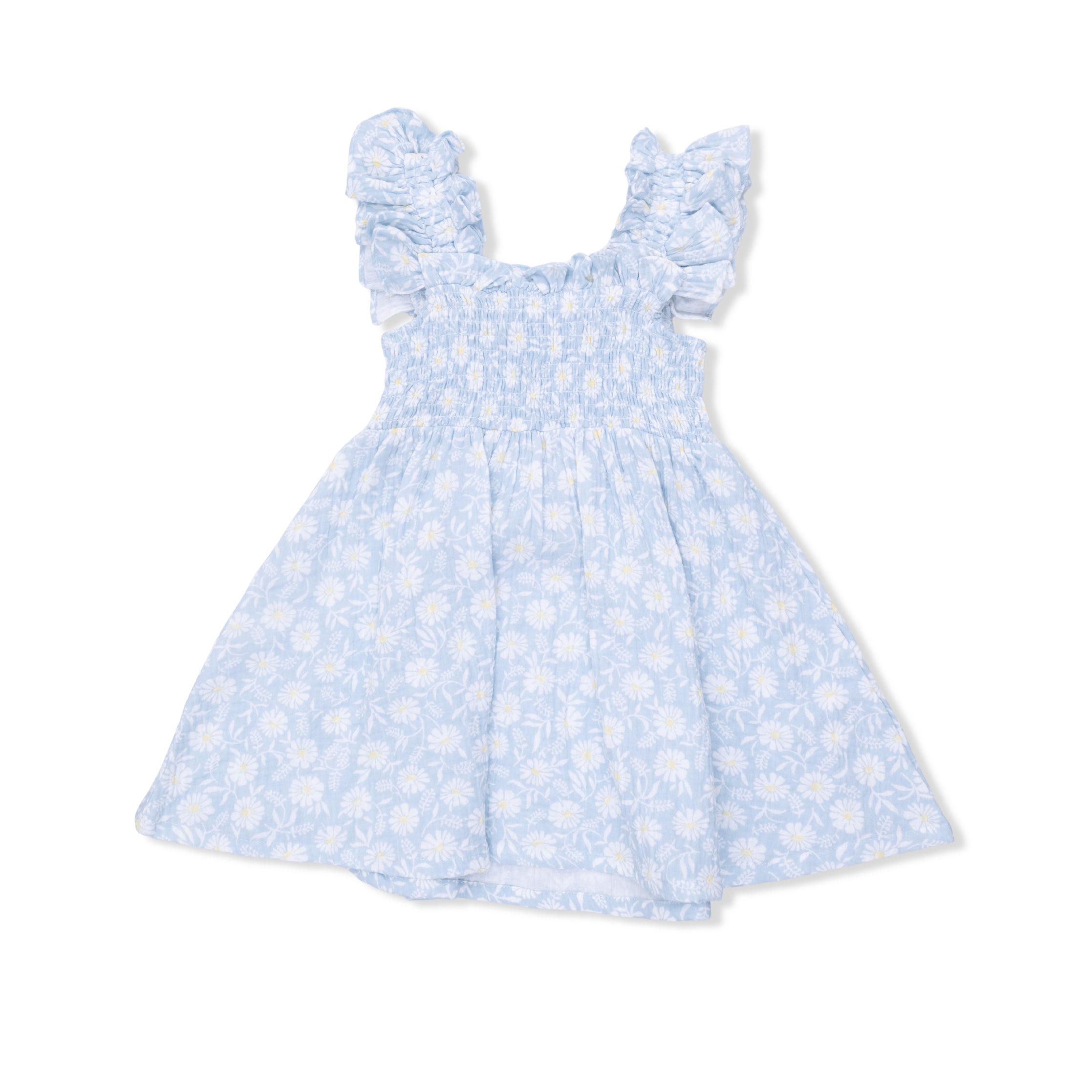 Smocked Sundress with Bloomer - Western Daisy