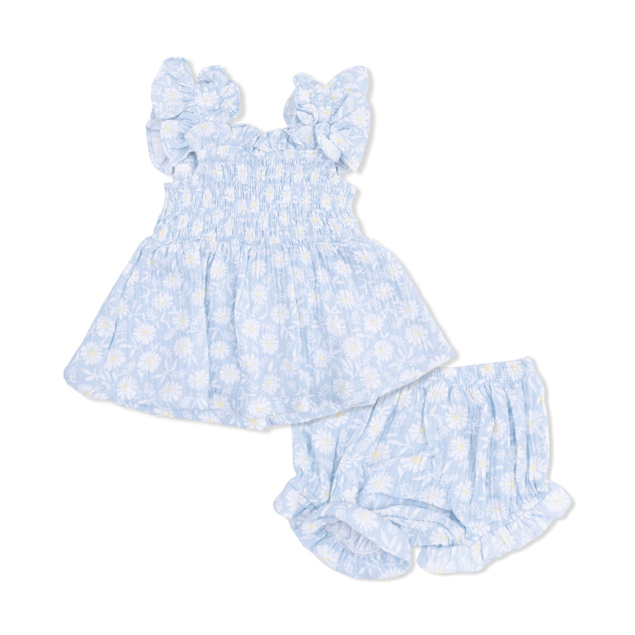 Babydoll Tunic and Bloomer Set - Western Daisies
