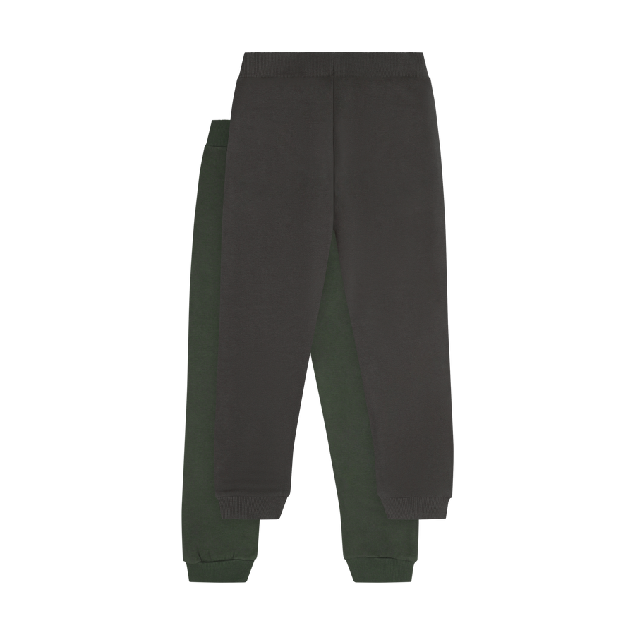 Two Pack Sweat Pants - Beetle