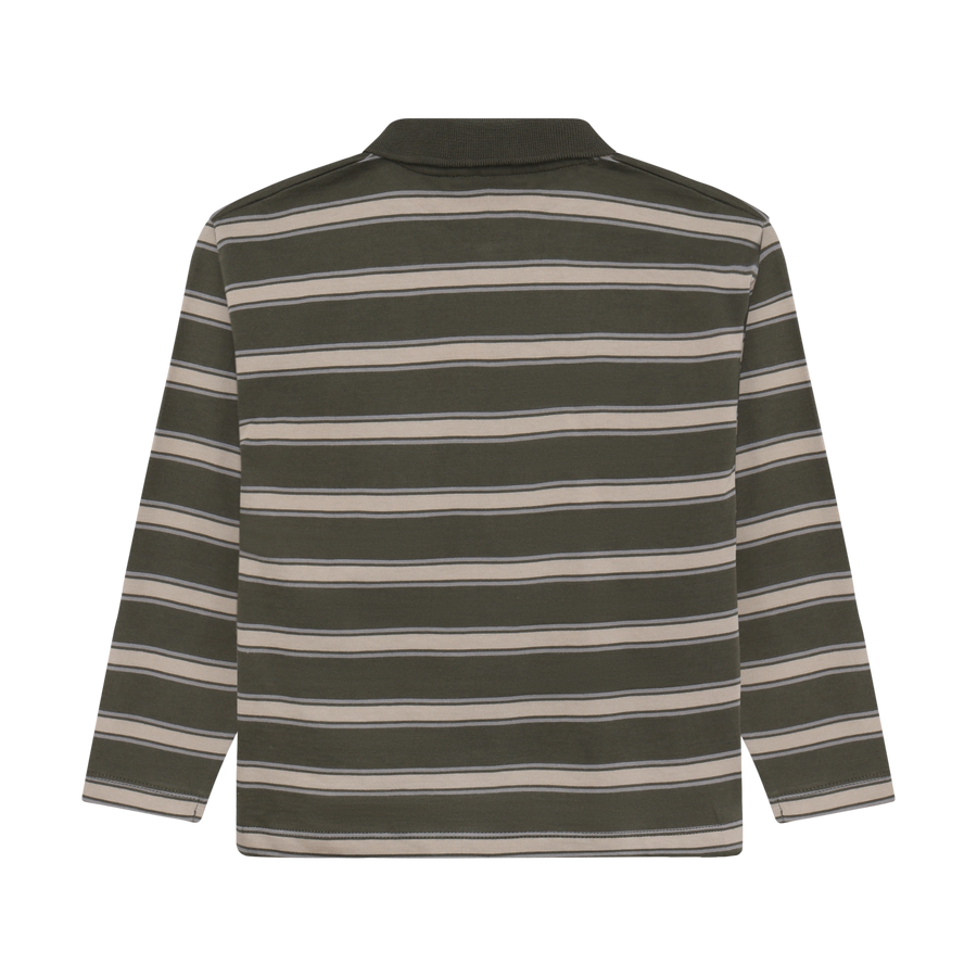 Long Sleeve Polo - Beetle