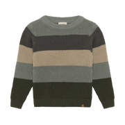 Long Sleeve Knit Sweater - Beetle