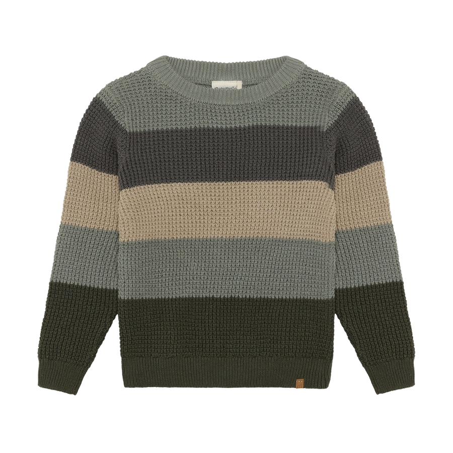 Long Sleeve Knit Sweater - Beetle