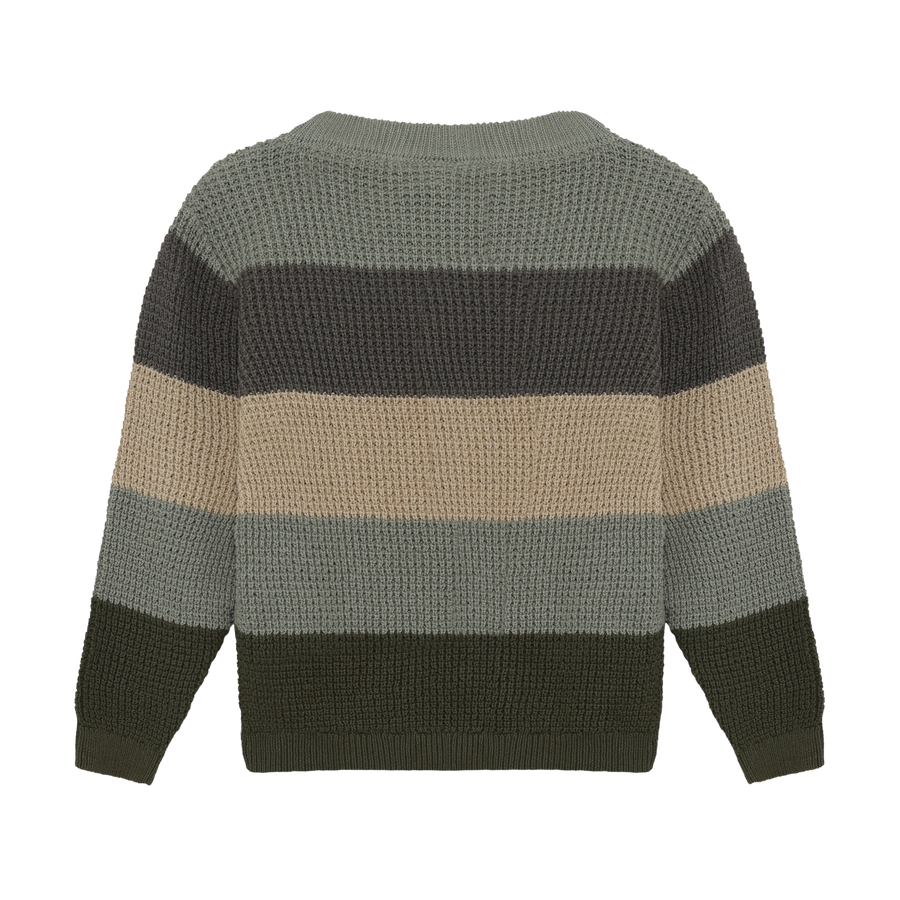 Long Sleeve Knit Sweater - Beetle