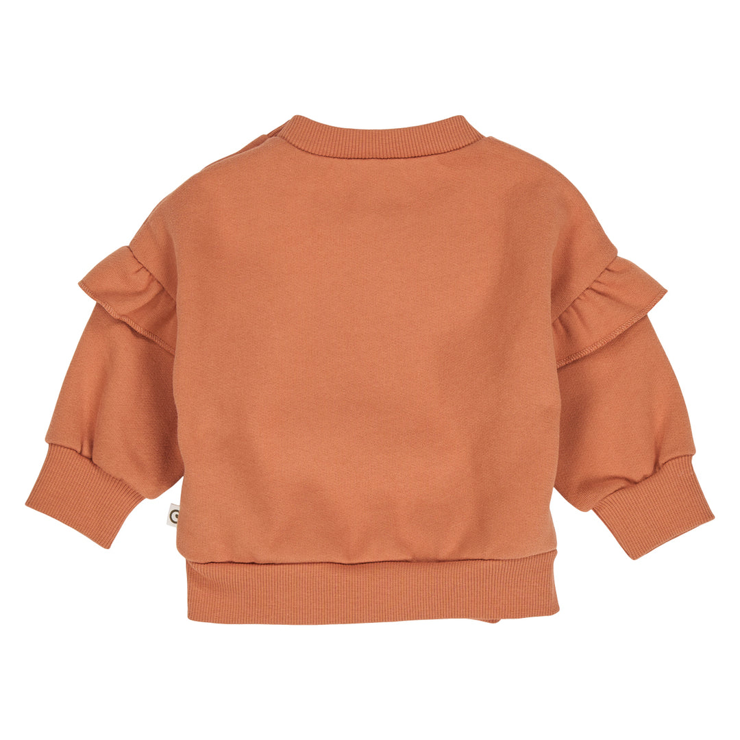 Cedar Frill Deer Print Sweatshirt