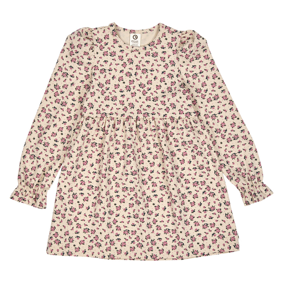 Zinna Floral Printed Long Sleeve Dress