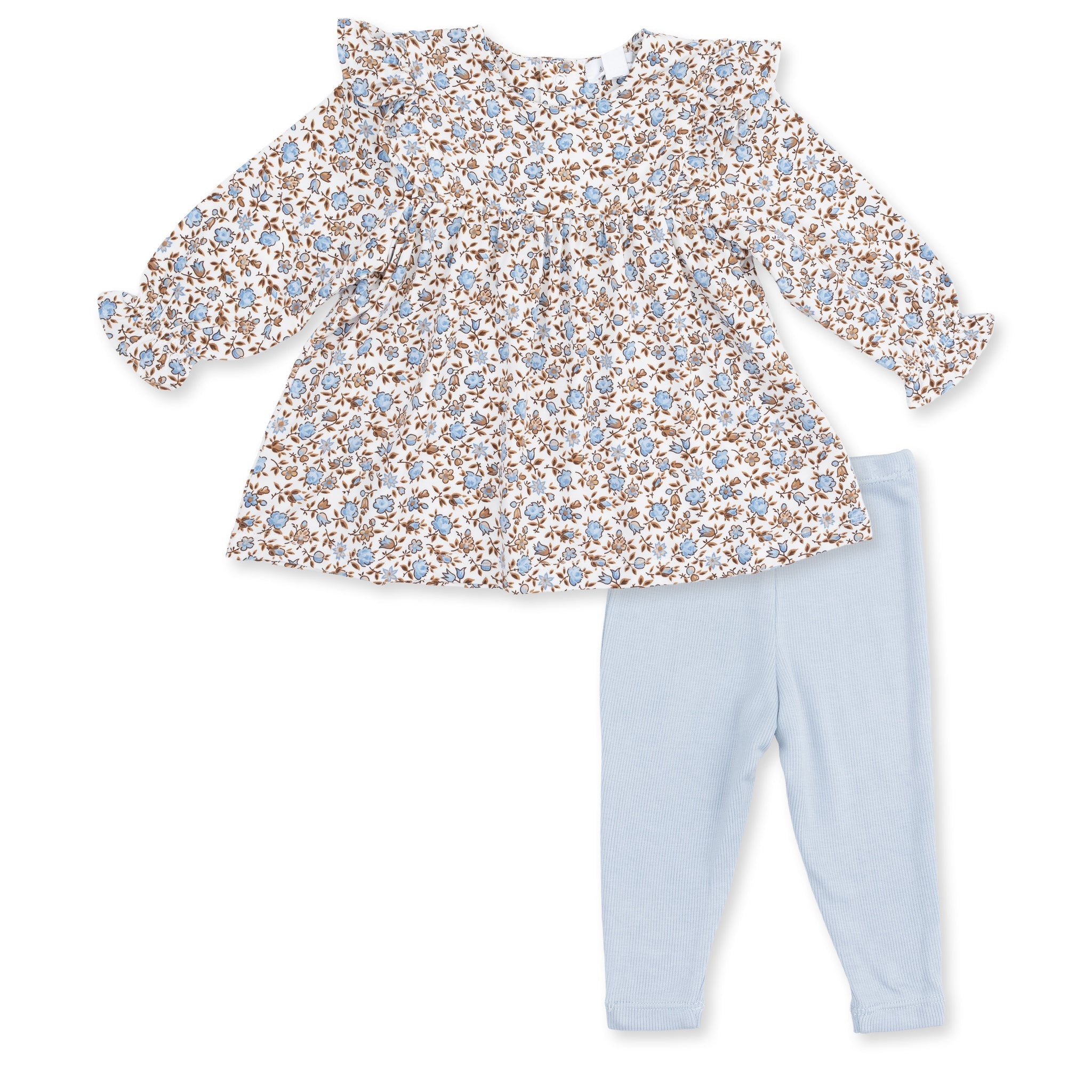 Ruffle Tunic with Legging - Hazel Floral