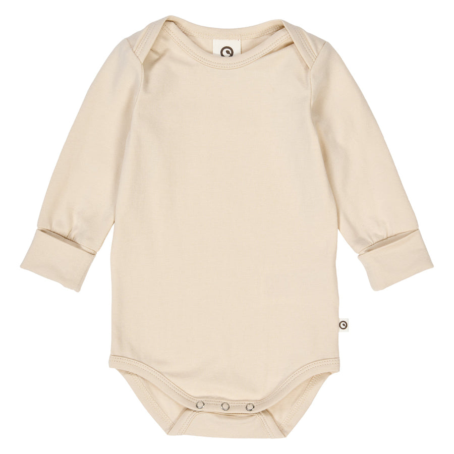 Cozy Me Long Sleeve Bodysuit - Oak