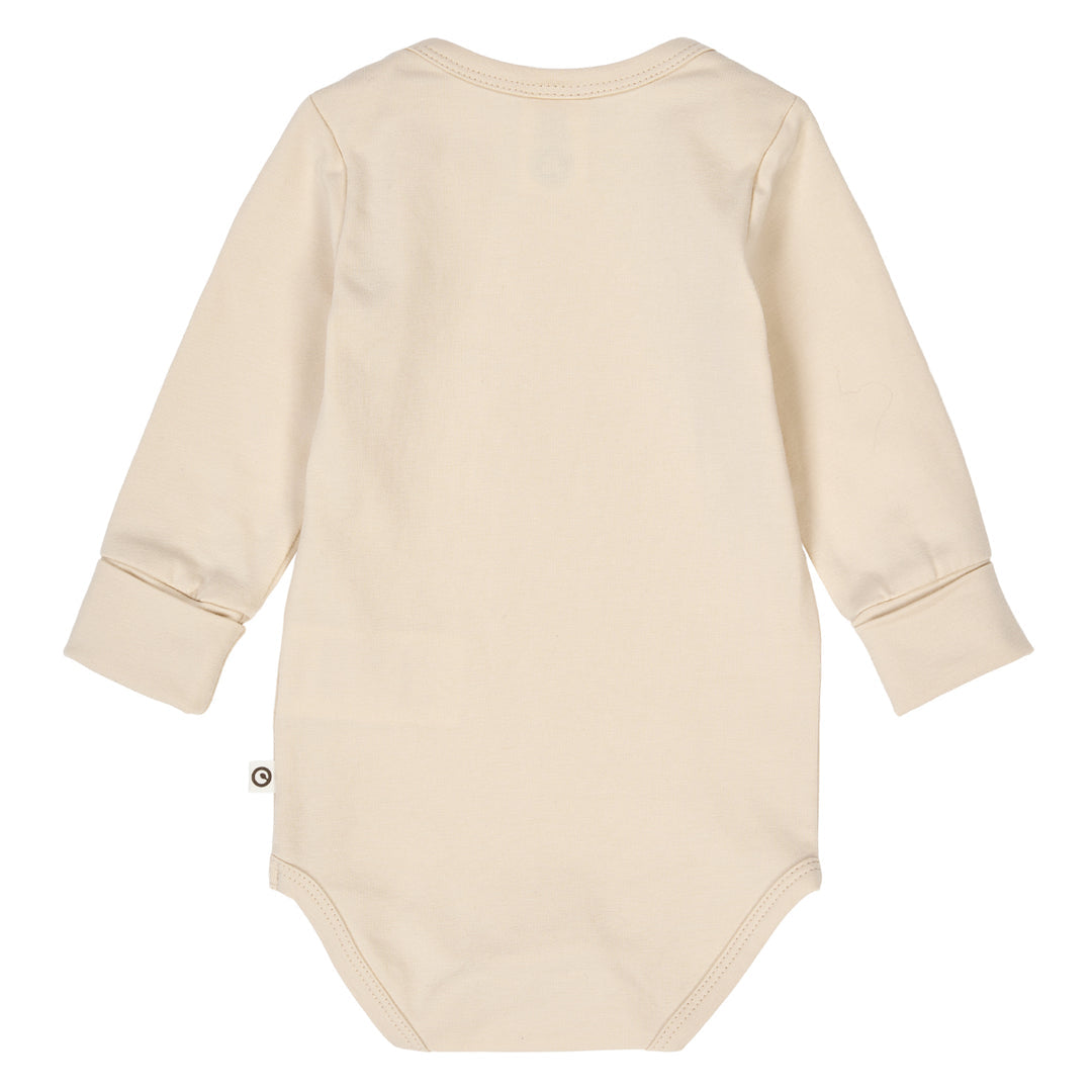 Cozy Me Long Sleeve Bodysuit - Oak