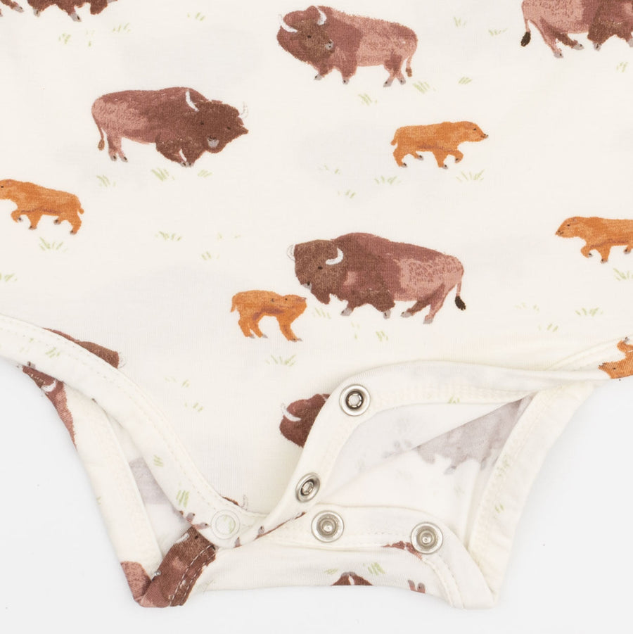 Long Sleeve Bodysuit -  American Buffalo