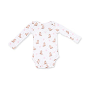 Long Sleeve Bodysuit -  Mini Cowgirl Boots