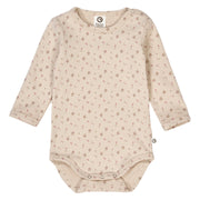 Aster Floral Print Long Sleeve Bodysuit