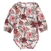 Bliss Floral Print Long Sleeve Bodysuit