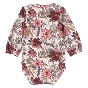 Bliss Floral Print Long Sleeve Bodysuit