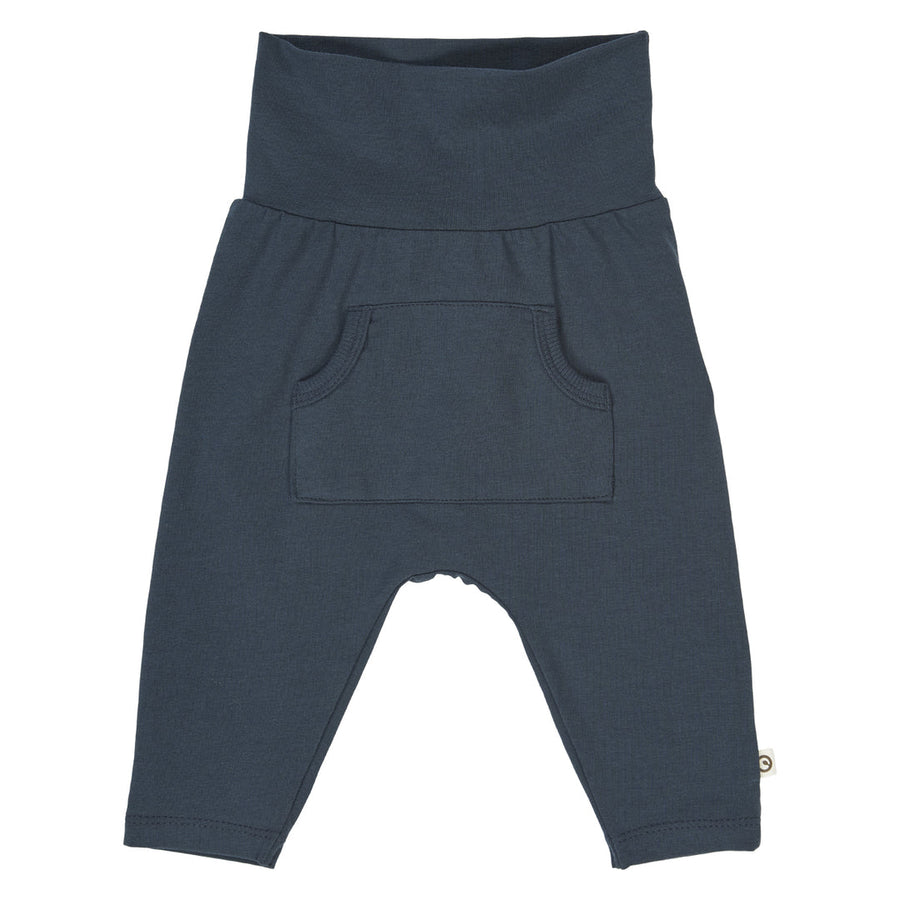Cozy Me Front Pocket Pants - Night Blue