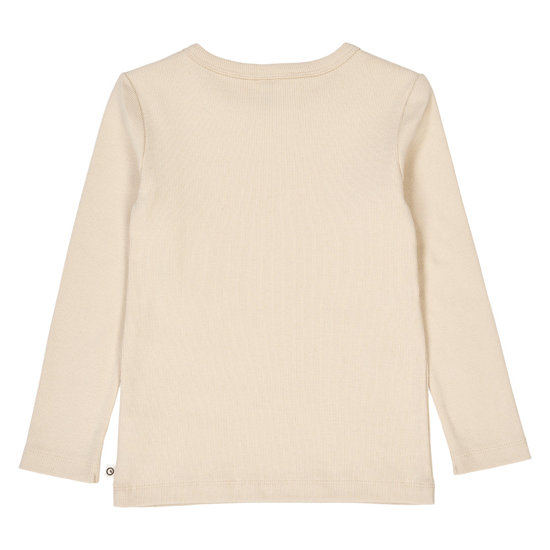 Cozy Me Rib Long Sleeve Shirt - Oak