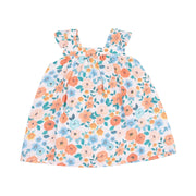 Sundress and Diaper Cover - Flower Cart