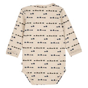 Train Printed Bodysuit & Pant Set
