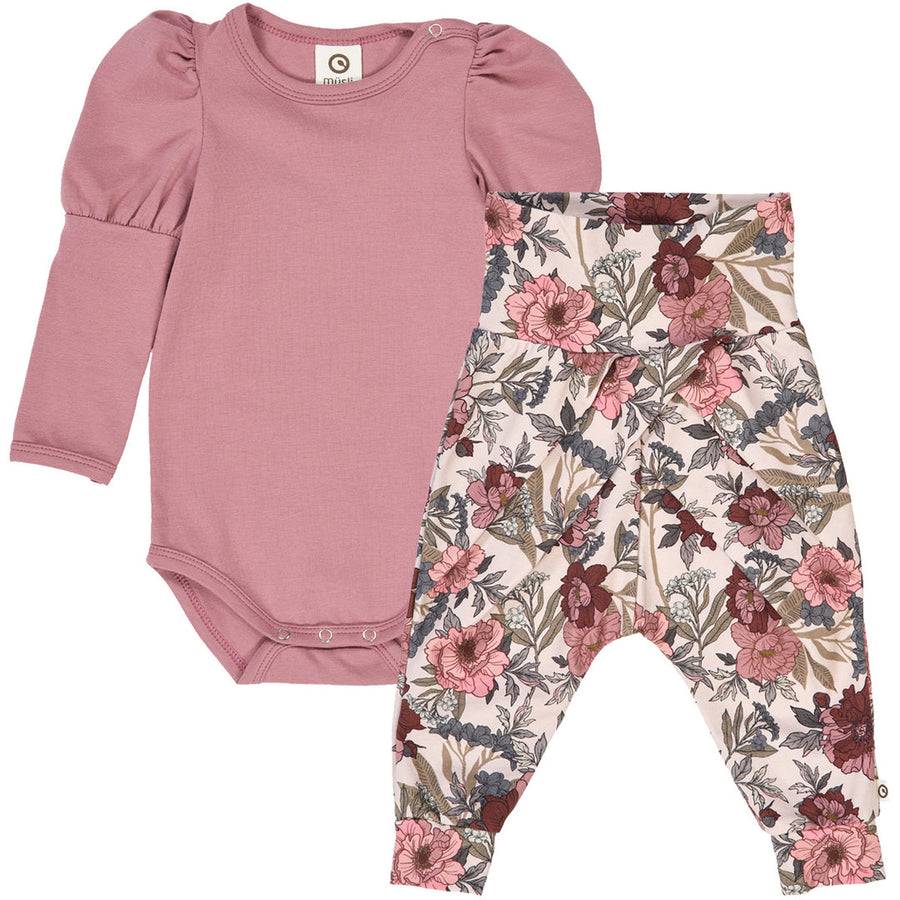Bliss Bodysuit and Pant Baby Set