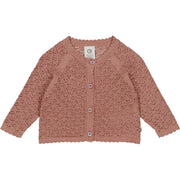 Knit Scallop Cardigan - Daydream