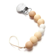 Silicone Pacifier Clip - Various Colors