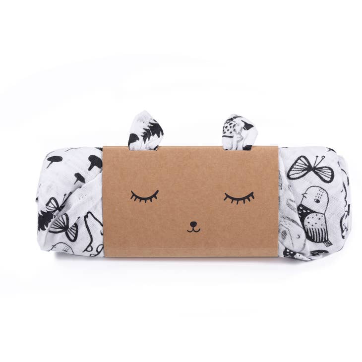 Organic Muslin Swaddle - Wild