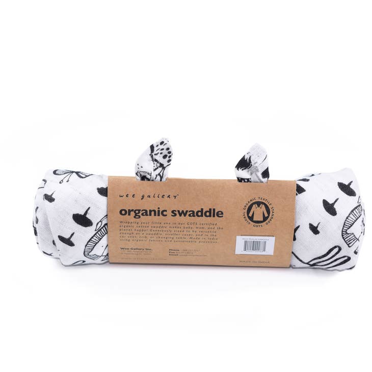 Organic Muslin Swaddle - Wild