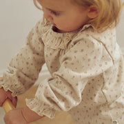 Aster Frill Collar Long Sleeve Bodysuit