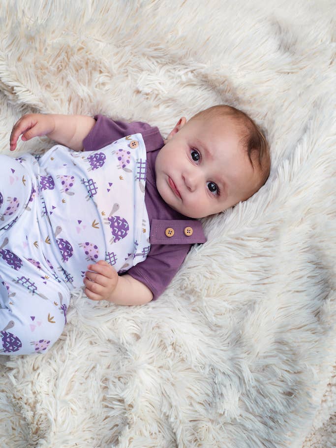 Grow With Me Dungarees - Tilly Tortoise