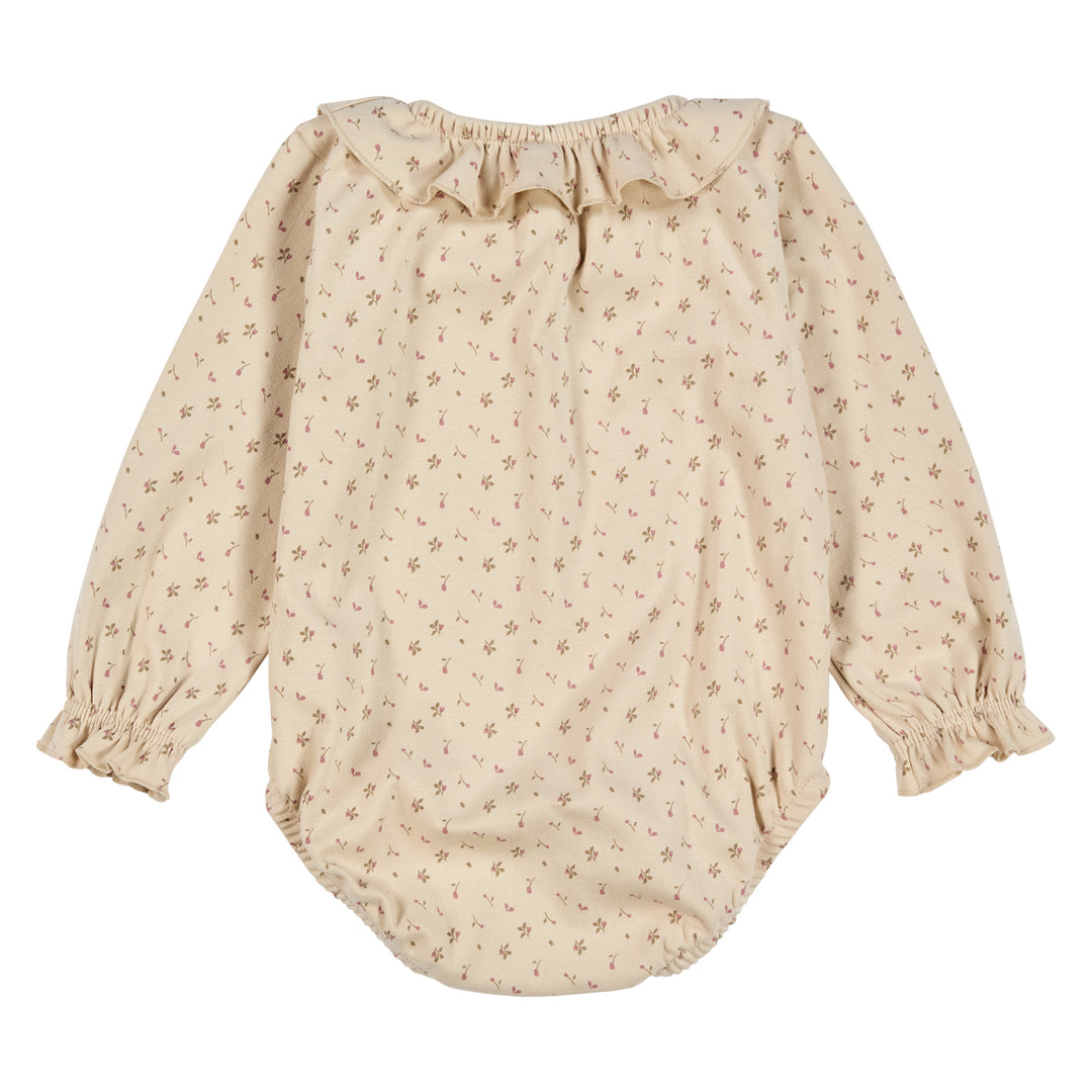 Aster Frill Collar Long Sleeve Bodysuit