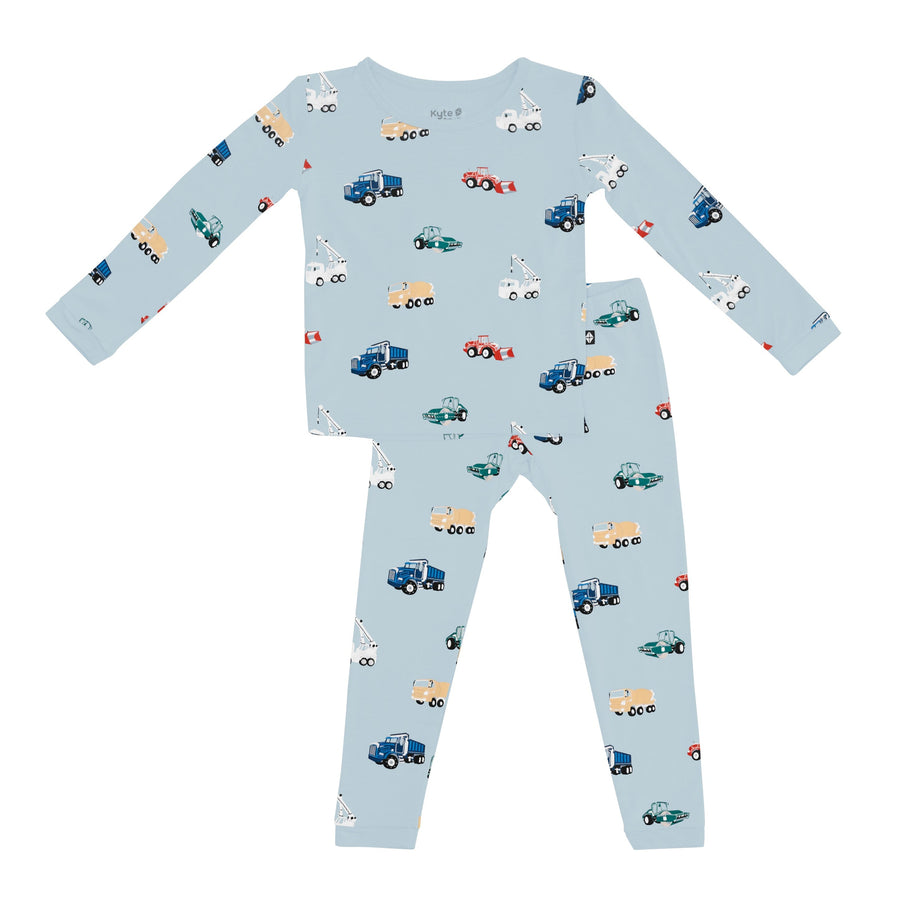 Toddler Pajama Set - Construction