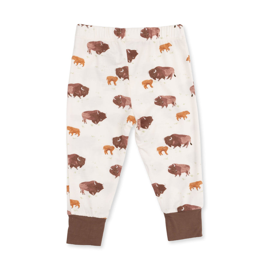 Long Sleeve Bamboo Loungewear Set - American Buffalo