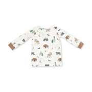 Long Sleeve Loungewear Set - Northern Woodland Animals