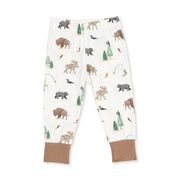 Long Sleeve Loungewear Set - Northern Woodland Animals