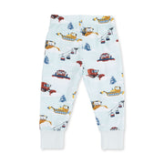 Long Sleeve Bamboo Loungewear Set - Snow Cats